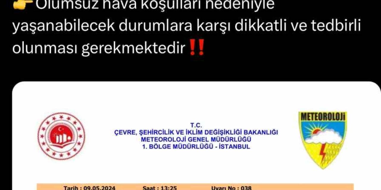 Sakarya Valiliğinden Toz Taşınımı Uyarısı