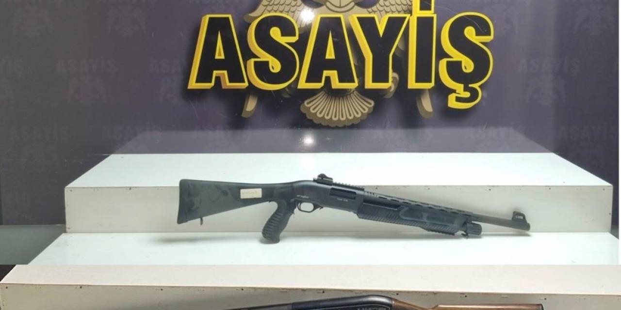 İskenderun’da Silah Ve Fişek Ele Geçirildi