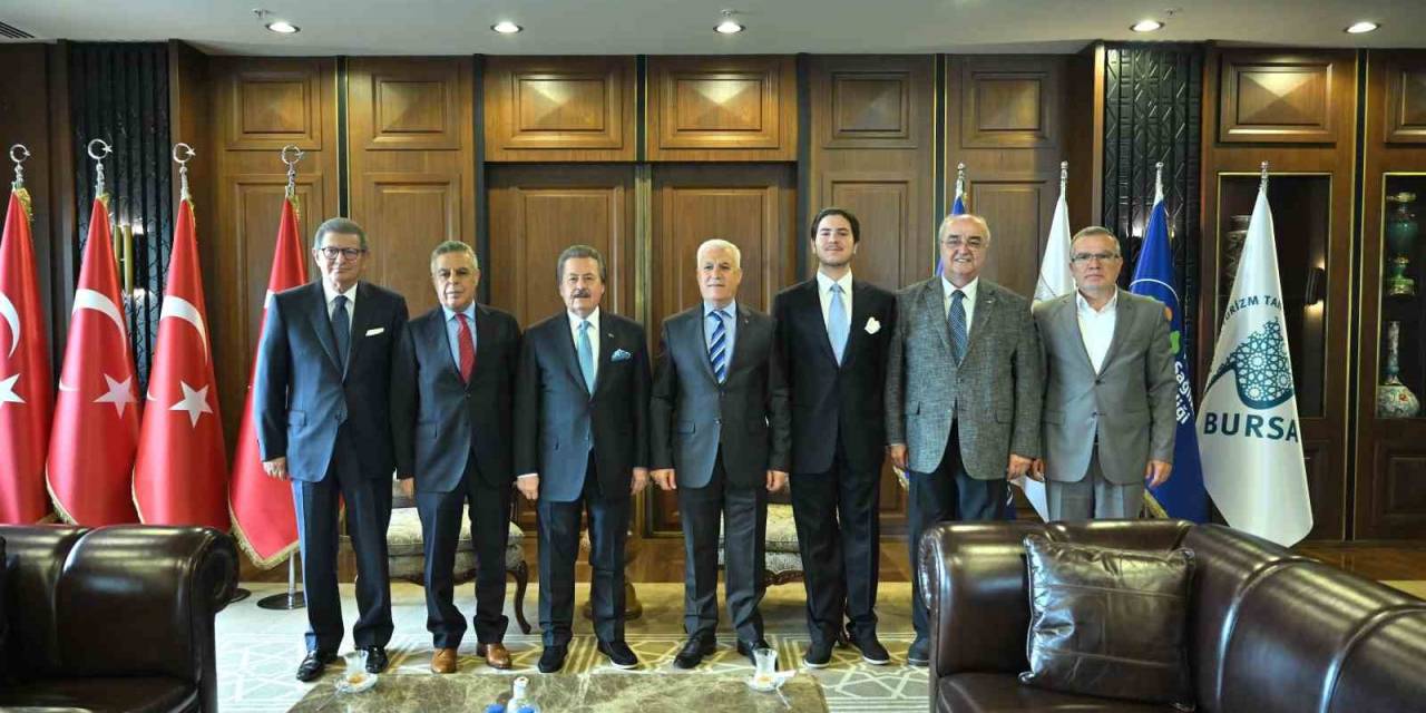 Başkan Bozbey, Eski Bakan Cavit Çağlar’ı Ağırladı