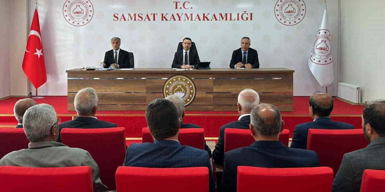 Samsat’ta Birlik Meclis Toplantısı Yapıldı