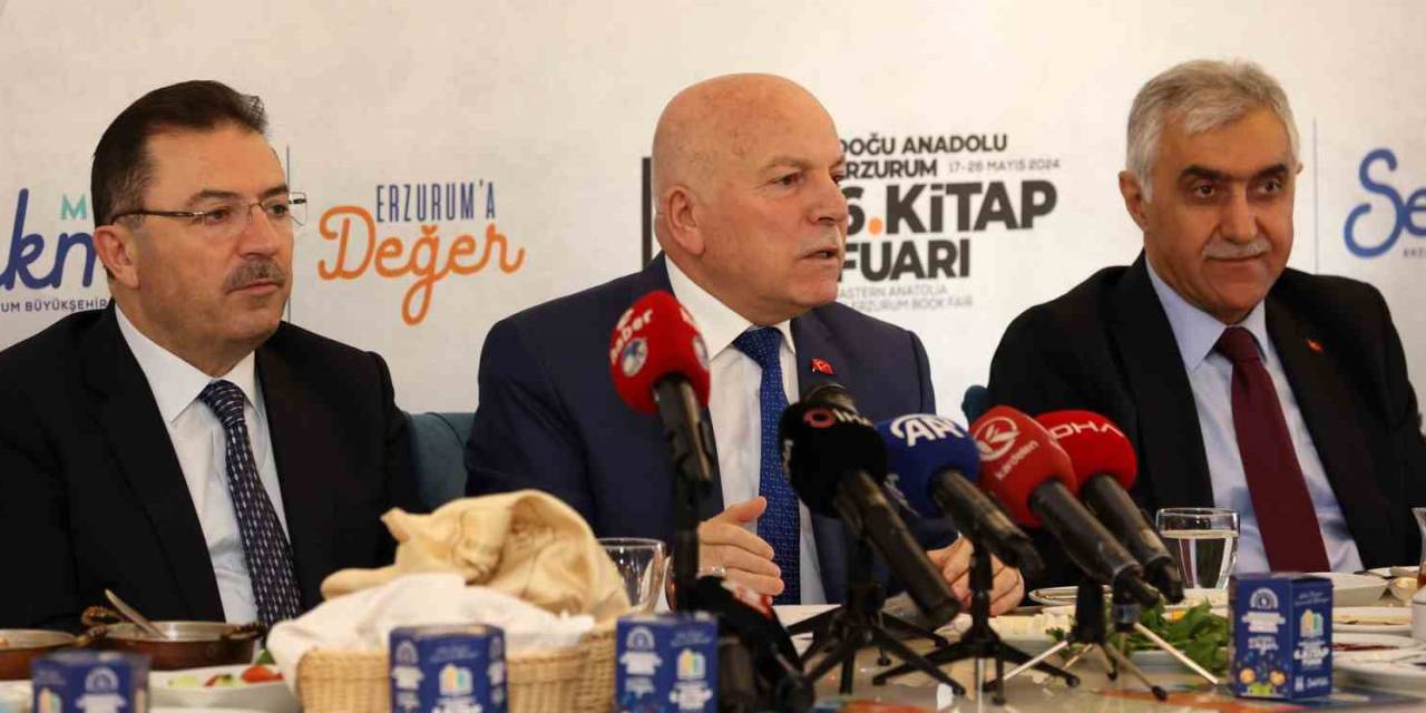 Başkan Sekmen: “Kitap Dünyasının Kalbi Erzurum’da Atacak”