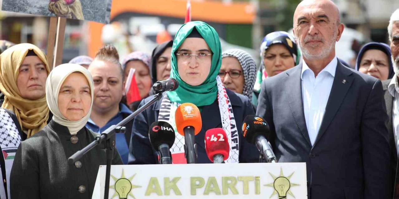 Konyalı Annelerden Gazzeli Annelere Destek