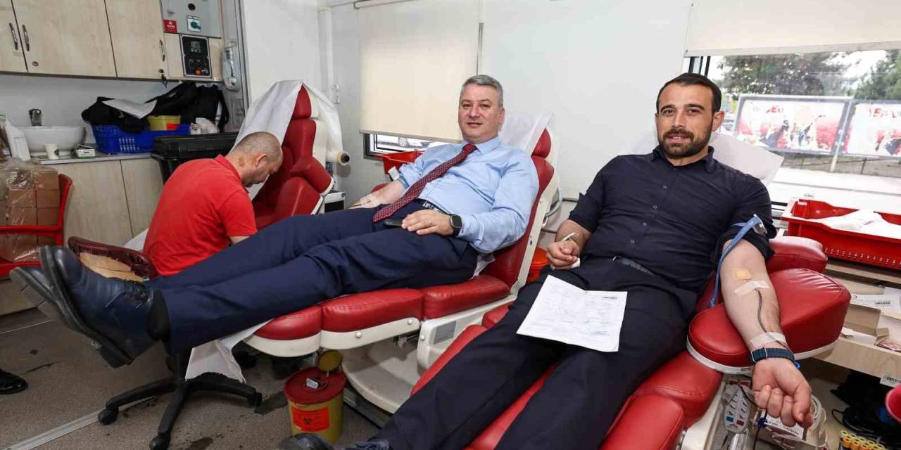 Başkan Çelik’ten Kan Bağışı Kampanyasına Destek