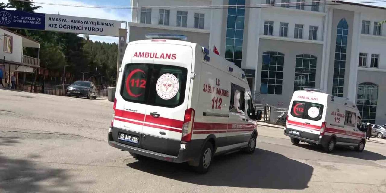 Amasya’da Kyk Yurdunda 8 Personel Temizlik Yaparken Hastanelik Oldu
