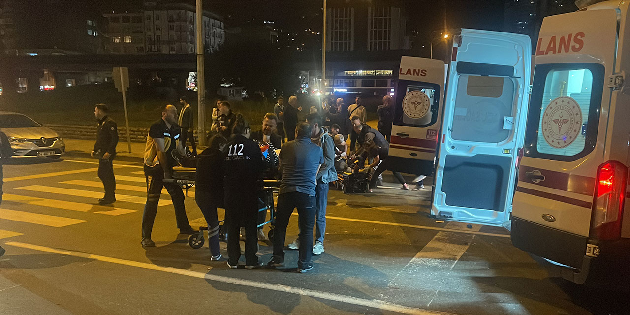 Rize’de Otomobilin Çarptığı Yabancı Uyruklu 2 Kadın Yaralandı