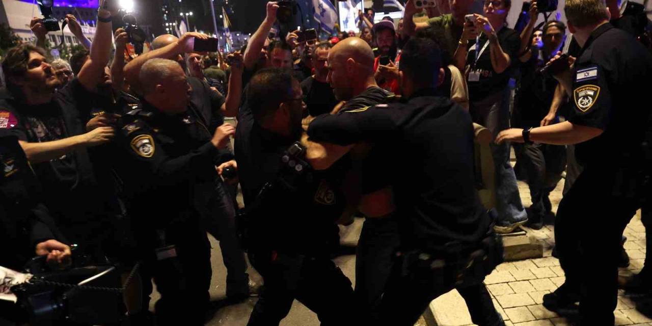 Tel Aviv Ve Kudüs’te Hükümet Karşıtı Protesto
