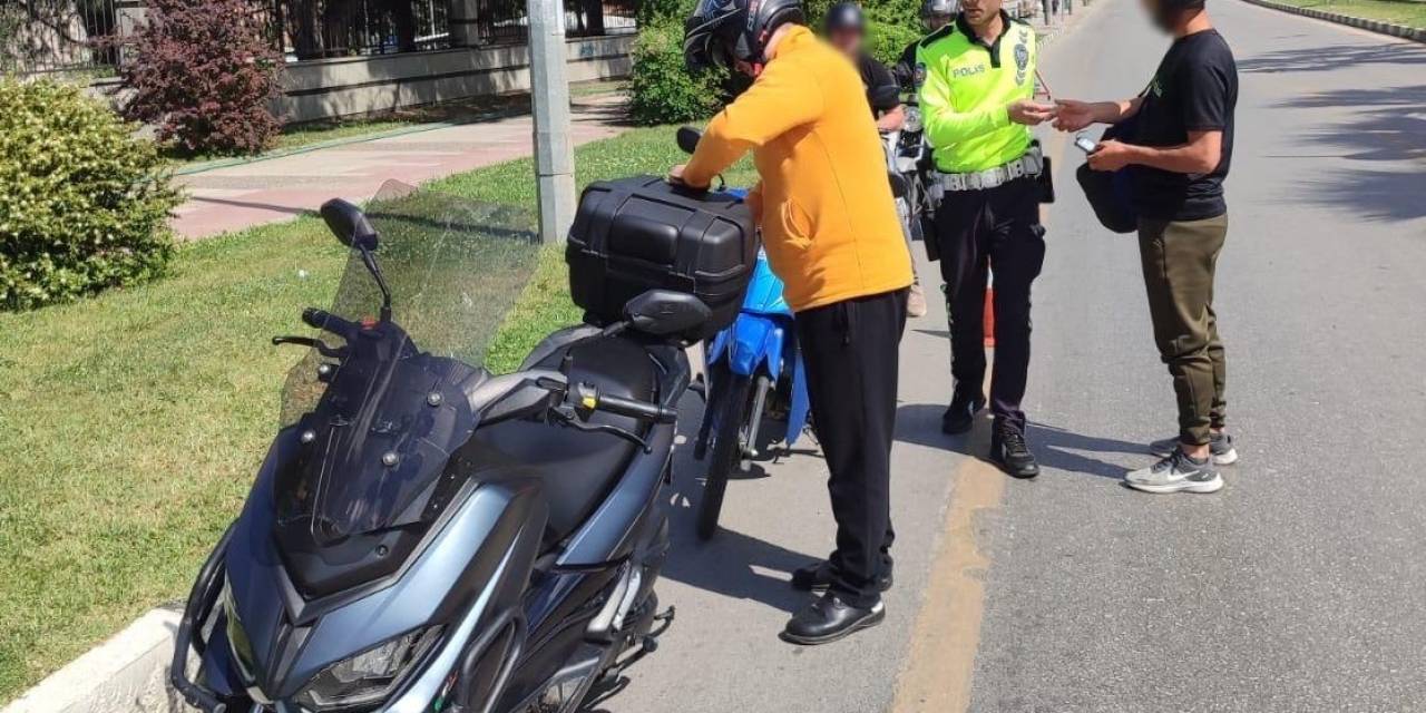 Manisa’da Motosiklet Ve Tarım Araçlarına Denetim