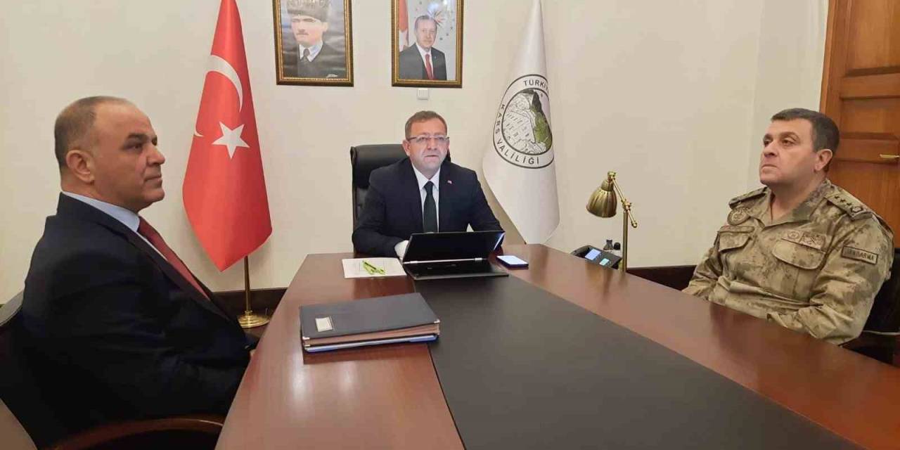 Kars’ta Asayiş Ve Güvenlik Toplantısı Yapıldı