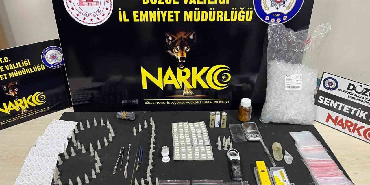 Düzce’de Uyuşturucu Operasyonu: 1 Gözaltı