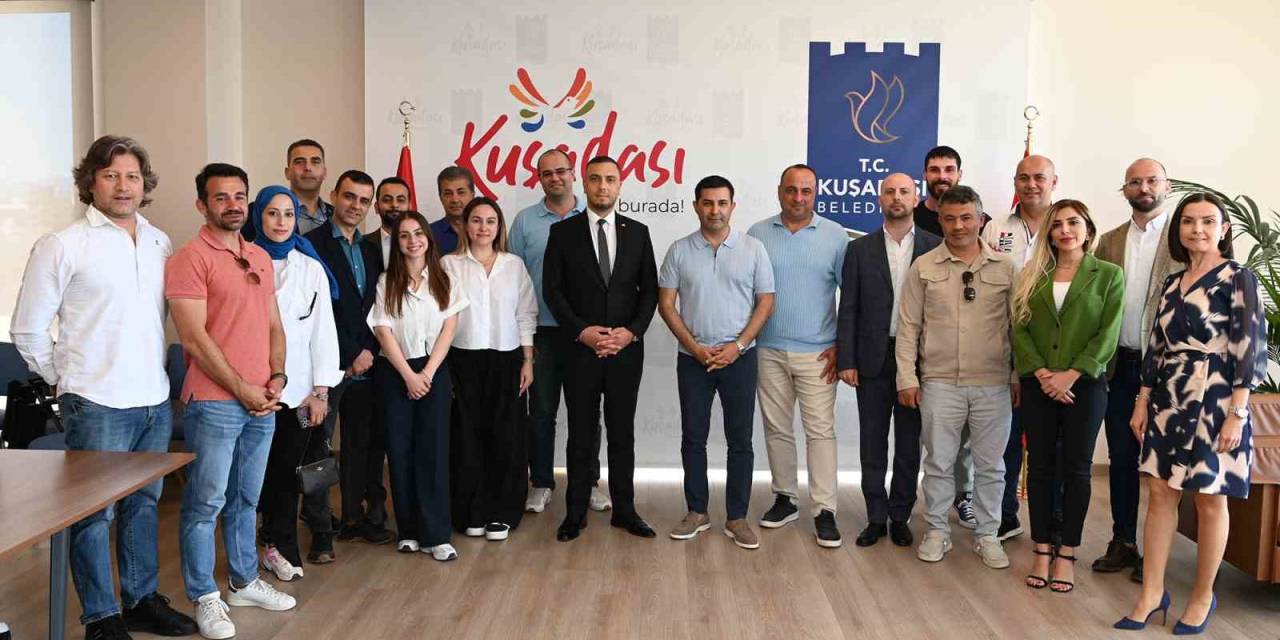 Başkan Günel, Kuşadalı İş İnsanlarını Ağırladı