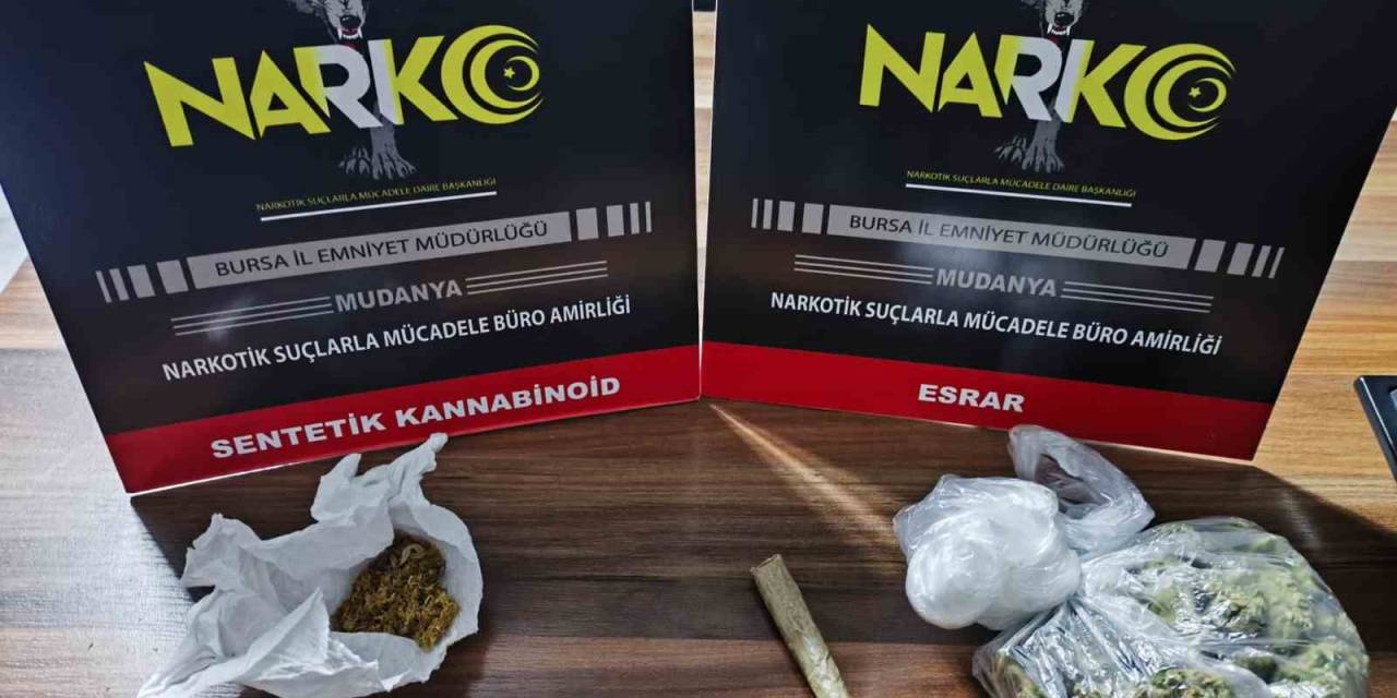 Bursa’da Uyuşturucuya Geçit Yok : 2 Gözaltı
