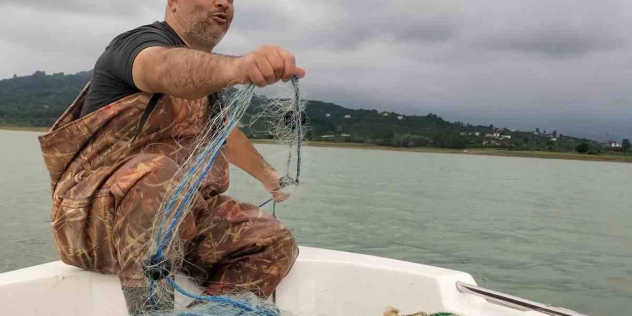 Çakmak Barajı’nda Bulunan Ağlara El Konuldu