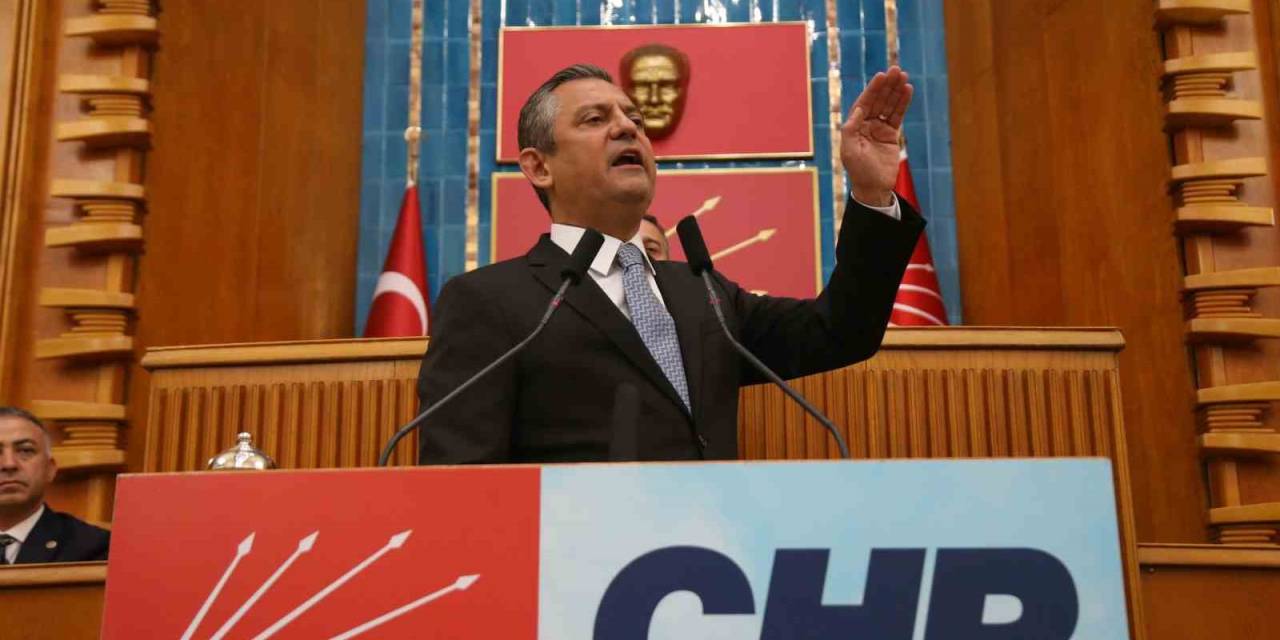 Chp Lideri Özel: "Millete ’kemer Sık’ Denirken Milletin Vekilleri Tasarrufun Dışında Kalmasınlar"