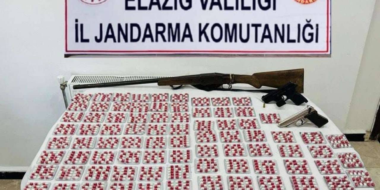 Elazığ’da Uyuşturucu Operasyonu: 2 Bin 751 Adet Sentetik Ecza Hap Ele Geçirildi