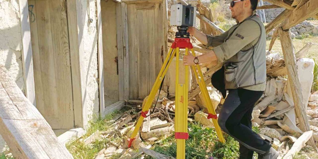 Türk Evinin 3d Lazer Tarama Çalışması Yapıldı