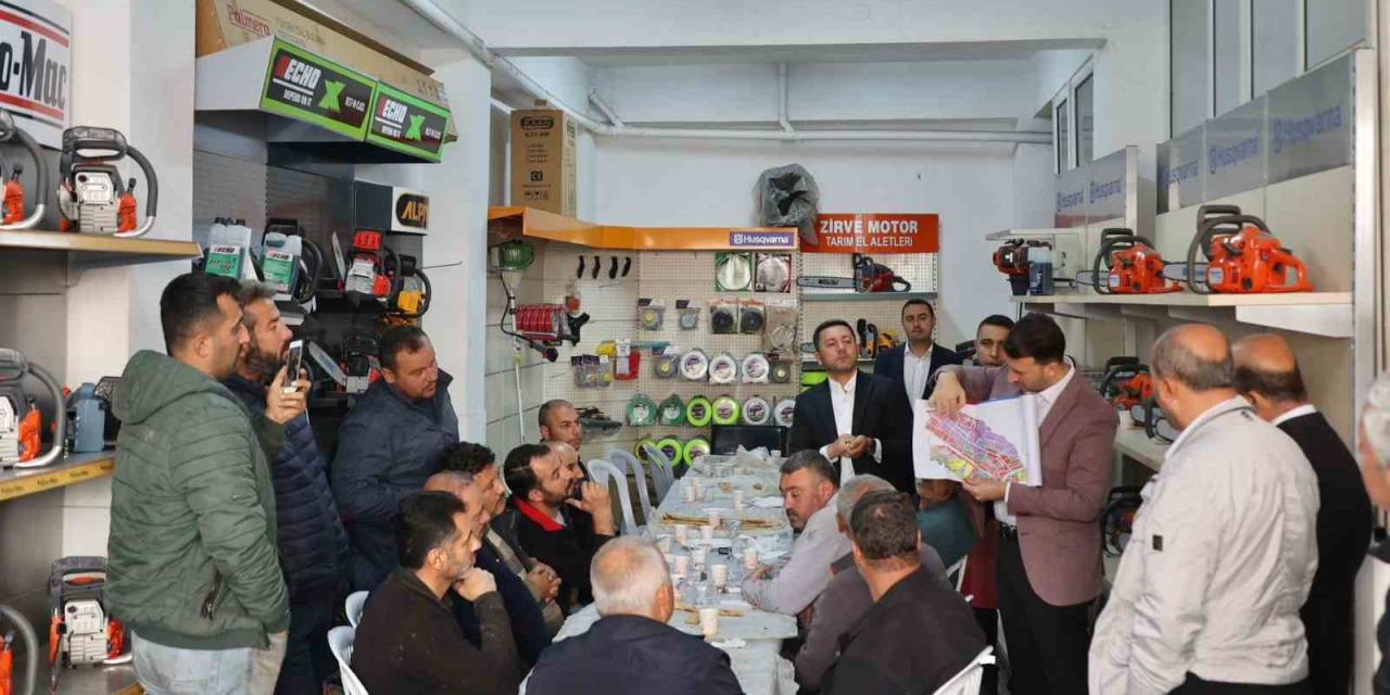 Başkan Arı Sanayi Esnafı İle Buluştu