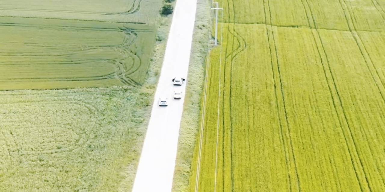 Nefes Kesen Kovalamaca Havadan Ve Karadan Görüntülendi