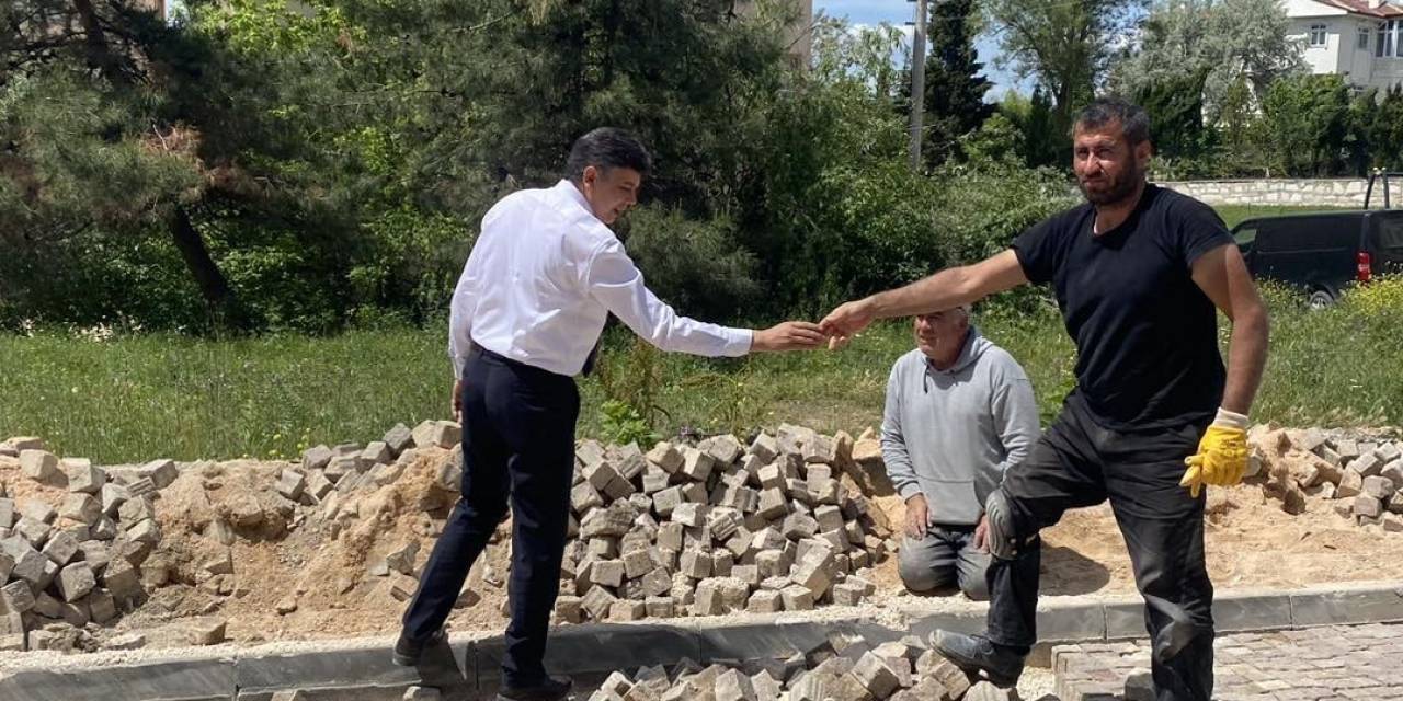 Başkan Durgut Saha Çalışmalarını İnceledi