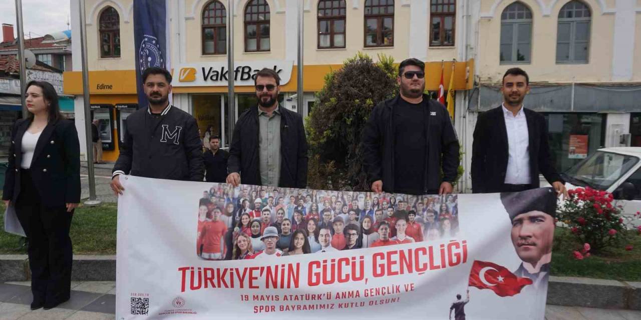 Edirne’de Gençlik Haftası Kutlamaları Başladı