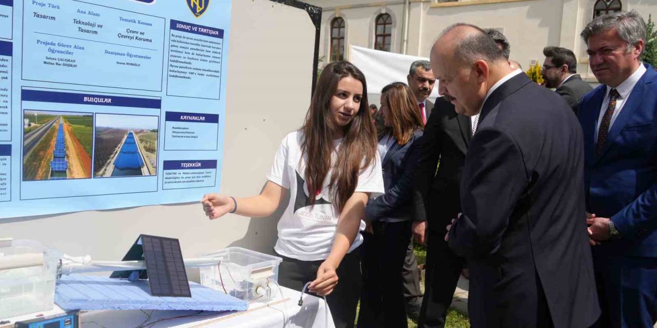 Lise Öğrencilerinden Önemli Proje: Hem Tarım Alanları Sulanacak Hem De Enerji Üretilecek