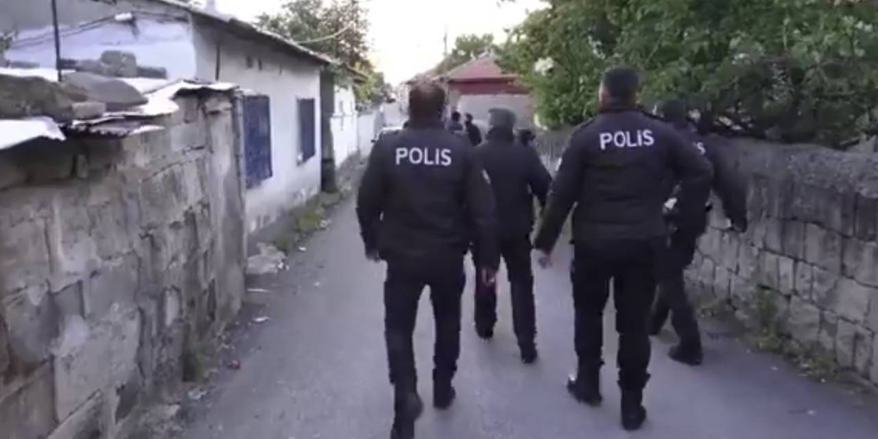 Kayseri’de Aranan Şahıslara Operasyon: 14 Gözaltı