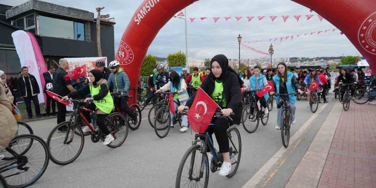 Samsun’da 19 Mayıs Bisiklet Turu