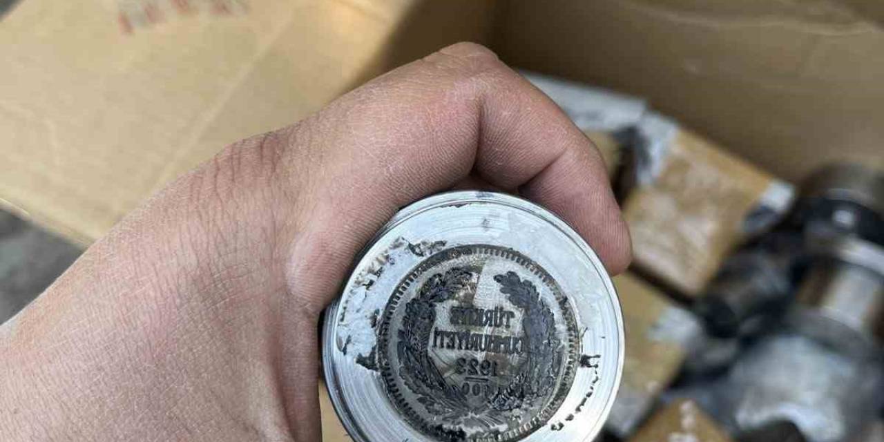 Sahte Para Matrisleri Sınırda Bulundu: Osmanlı Tuğralı Para Basılacaktı