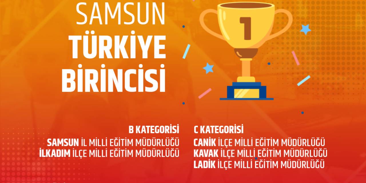 Samsun Proje Başvurusunda Türkiye 1’ncisi