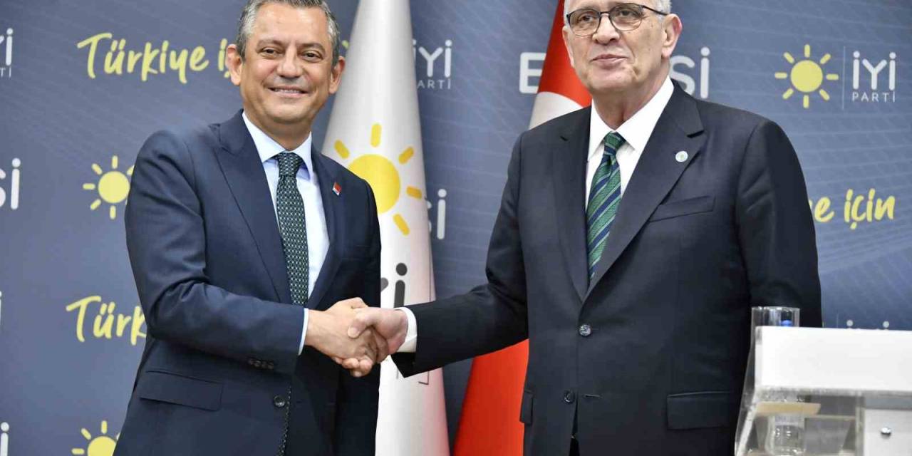 İyi Parti Lideri Dervişoğlu, Chp Genel Başkanı Özel’le Görüştü