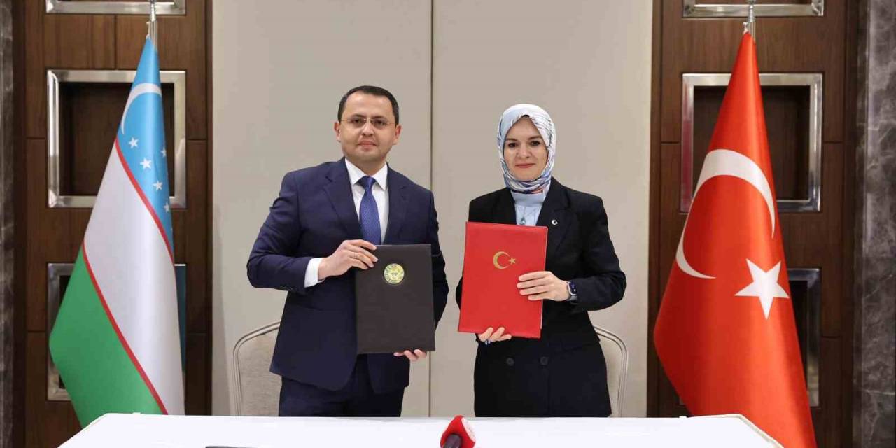 Türkiye Ve Özbekistan Arasında Sosyal Hizmetler Alanında Mutabakat Zaptı İmzalandı
