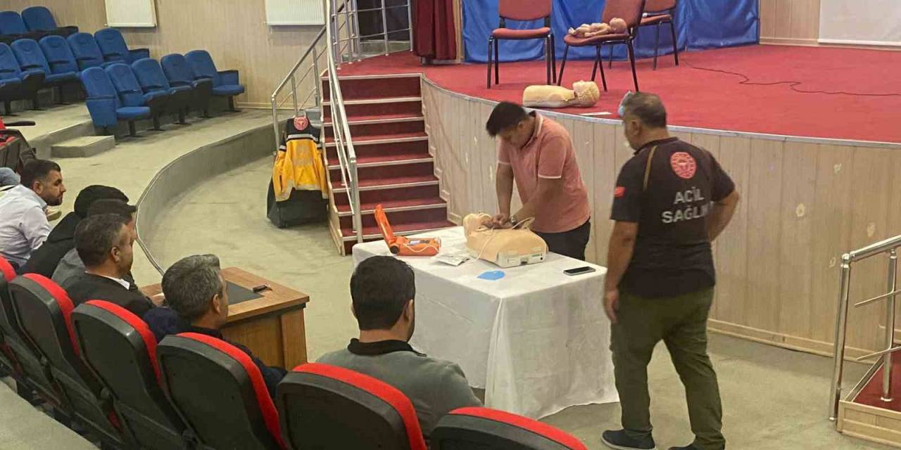 Sincik’te İlk Yardım Eğitimi Verildi