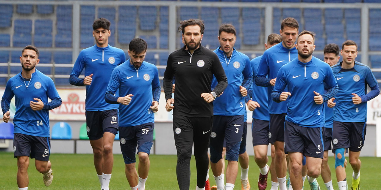 Çaykur Rizespor, Kasımpaşa maçı hazırlıklarını sürdürdü