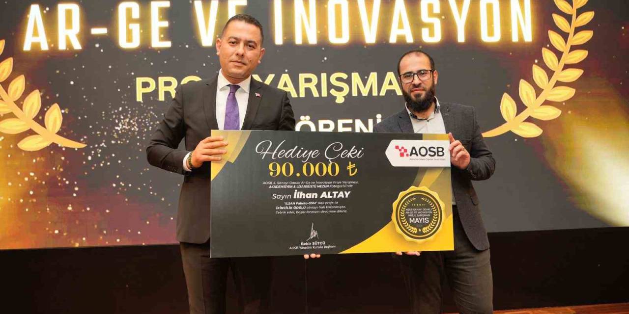 Aosb’den Ar-ge Ve İnovasyona Büyük Destek