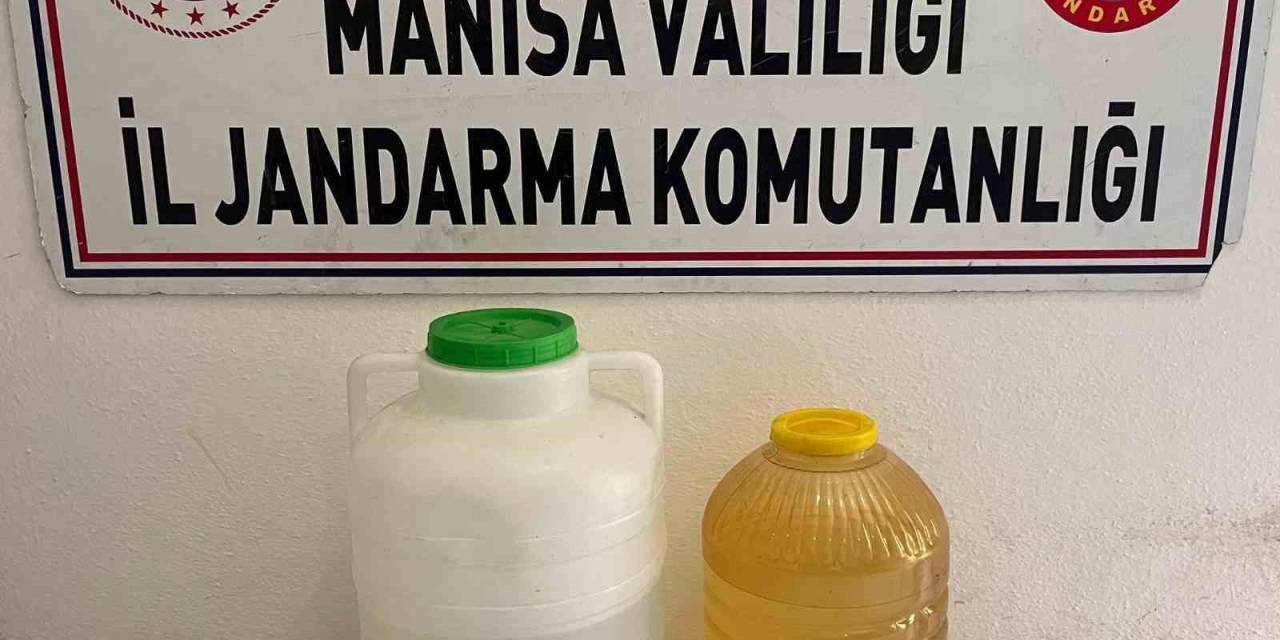 Manisa’da Yol Uygulamasında Kaçak Alkol Ele Geçirildi