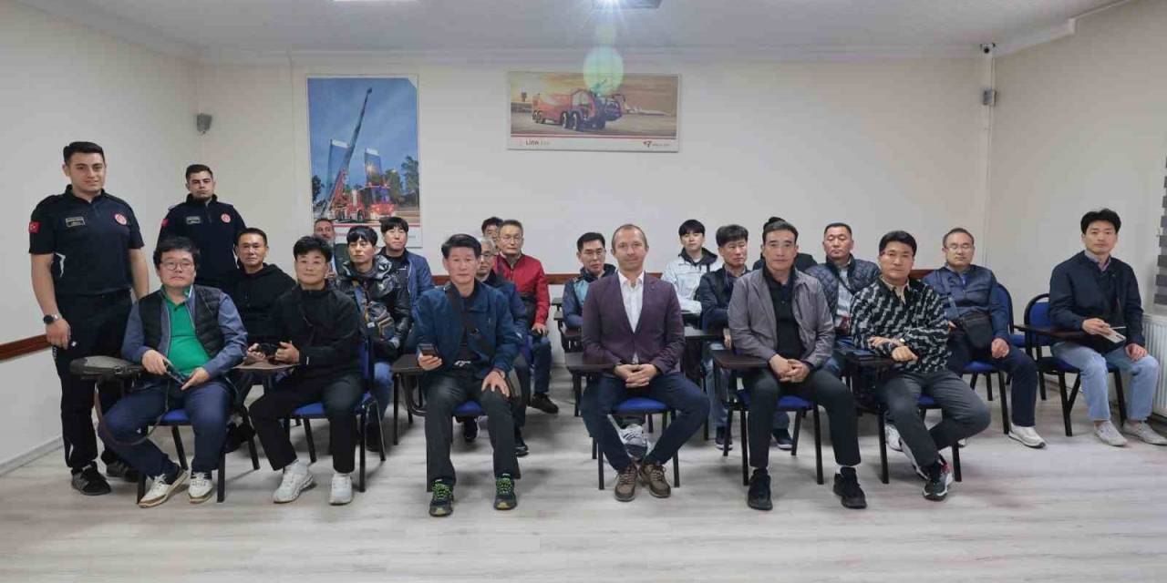 Güney Koreli İtfaiyecilerden Nevşehir İtfaiyesi’ne Ziyaret