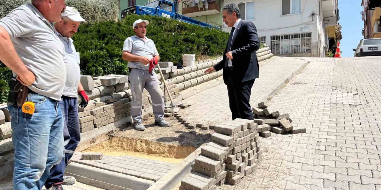 Eski İtfaiye Bayırına Merdiven Kolaylığı