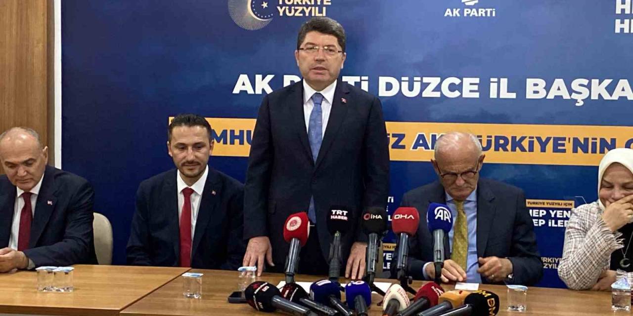 Bakan Tunç’tan Yeni Anayasa Açıklaması: