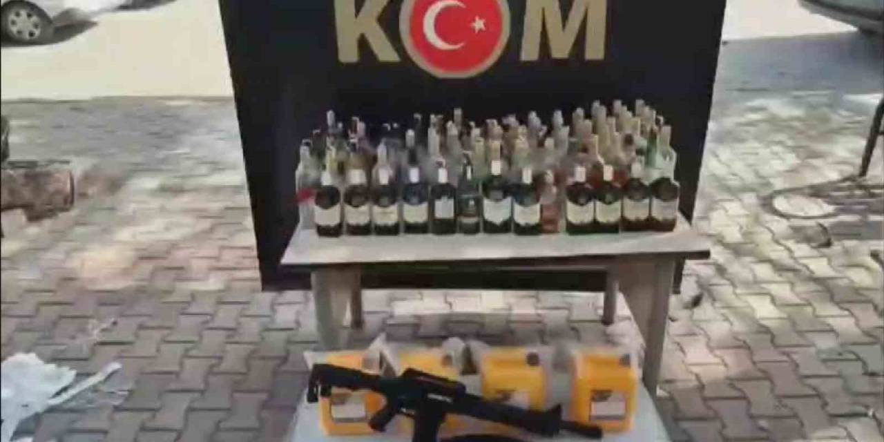 Alkol Kaçakçılarını Boş Şişeler Ele Verdi