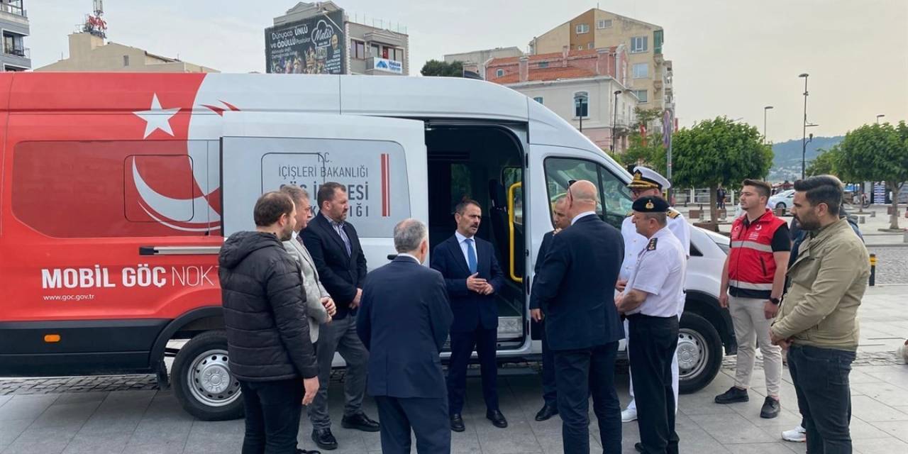 Mobil Göç Noktası Araçları Çanakkale’de