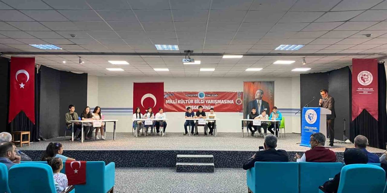 Eskişehir Türk Ocağı 2024 Milli Kültür Bilgi Yarışmasının Final Etapları Düzenlendi