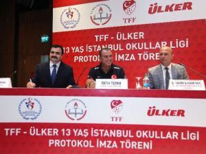 Tff Ülker 13 Yaş İstanbul Okullar Ligi Protokolü İmzaladı
