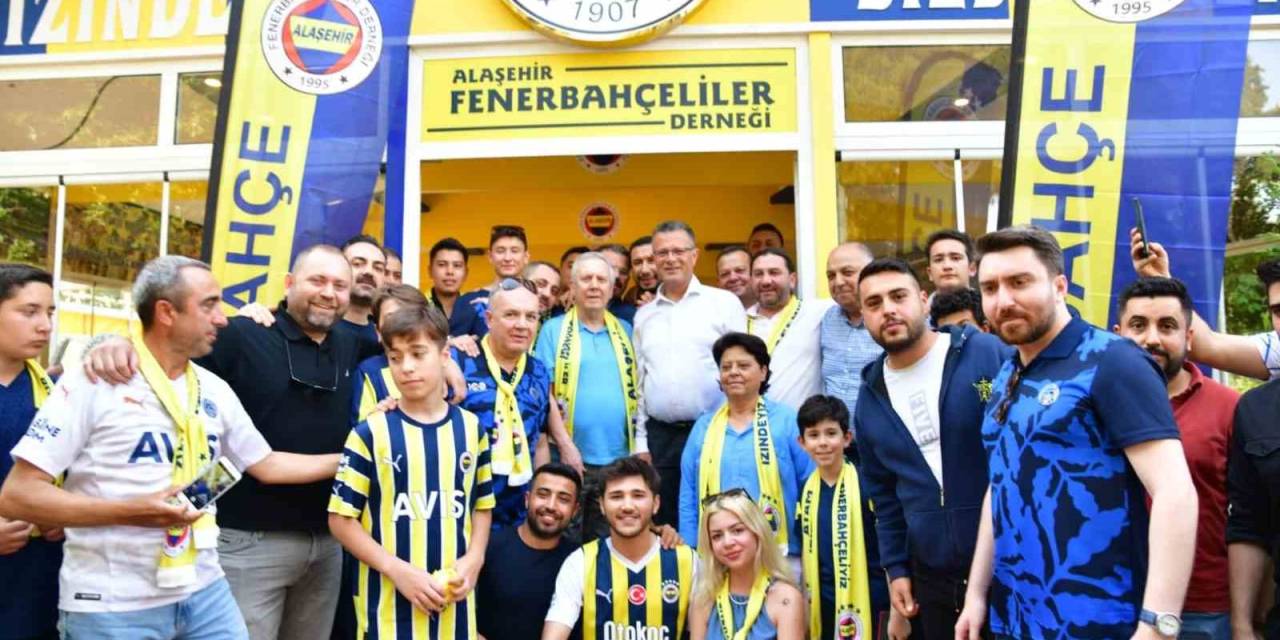 Aziz Yıldırım Manisa’da Fenerbahçeliler Derneği’ni Ziyaret Etti