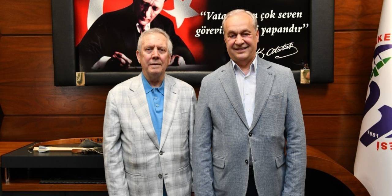 Aziz Yıldırım’dan, Başkan Şükrü Erdem’e Ziyaret