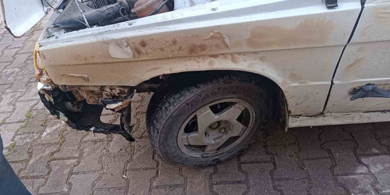 Park Halinde Alev Alev Yanarak Küle Döndü