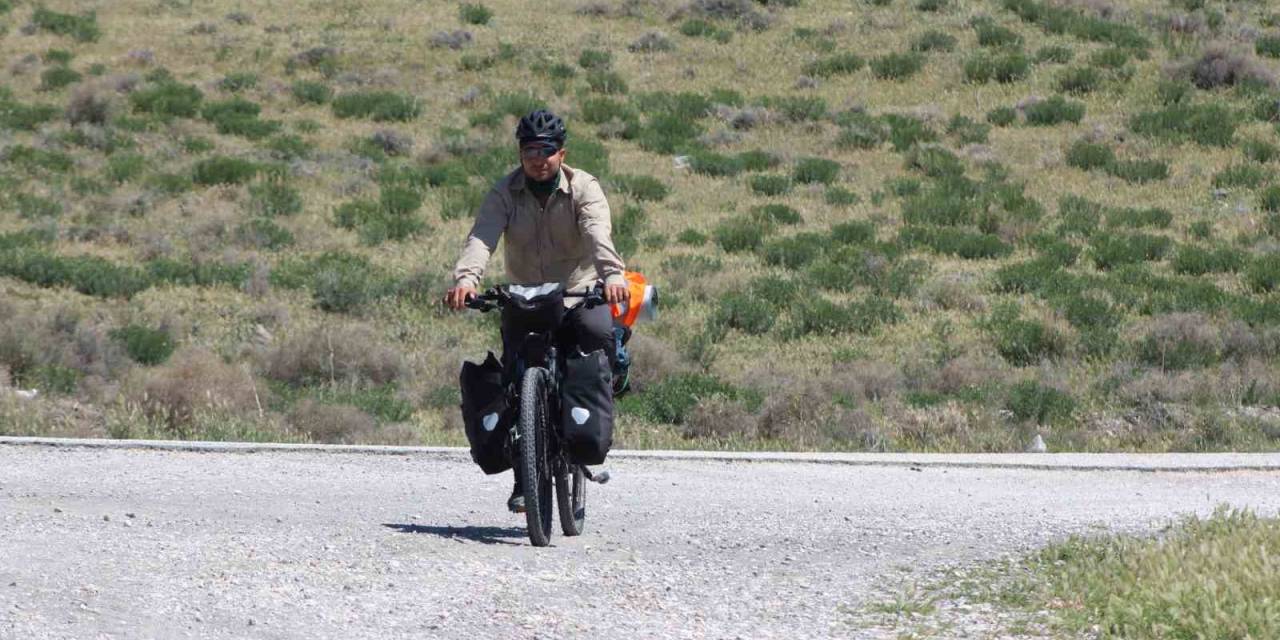 Gaziantep’ten Bisikleti İle Türkiye Turuna Çıktı