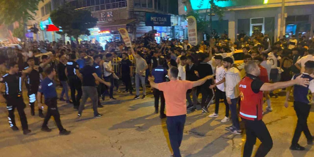 Adıyaman’da Fenerbahçe-galatasaray Maçı Sonrası Kavga