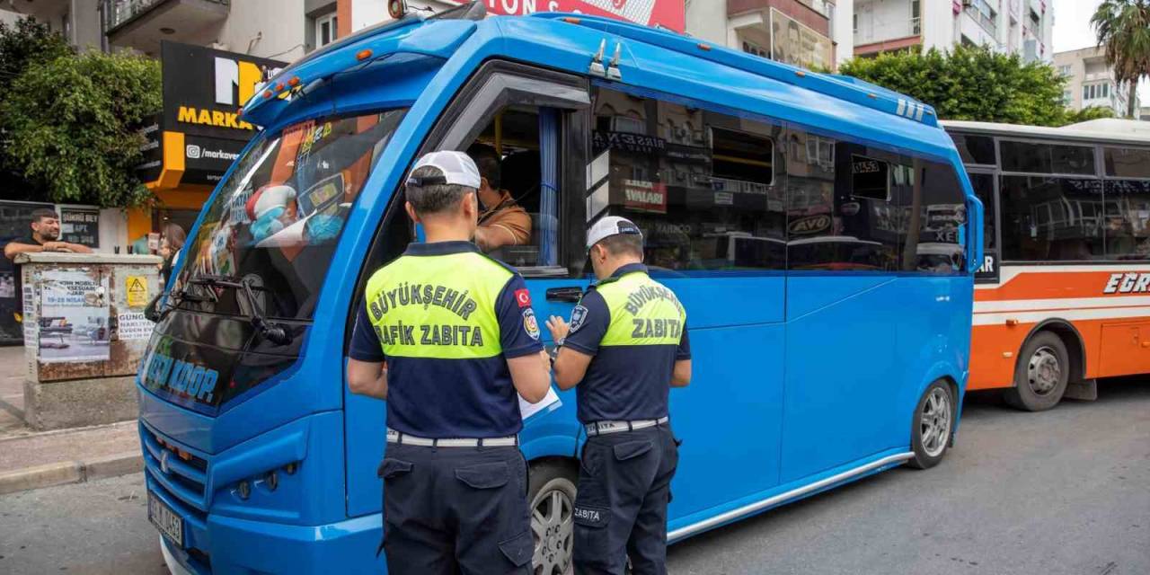 Mersin’de Zabıta Ekipleri Yolcu Güvenliği İçin Araç Denetimlerini Sıklaştırdı