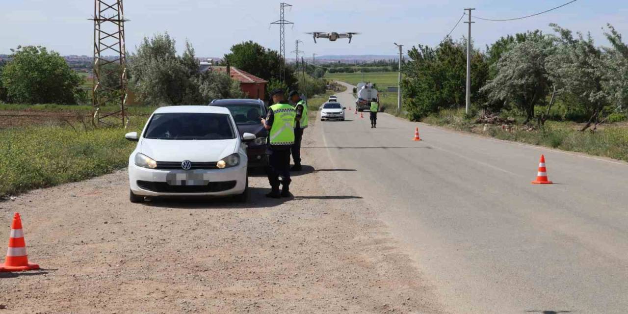 Jandarma Dron İle Havadan Denetliyor