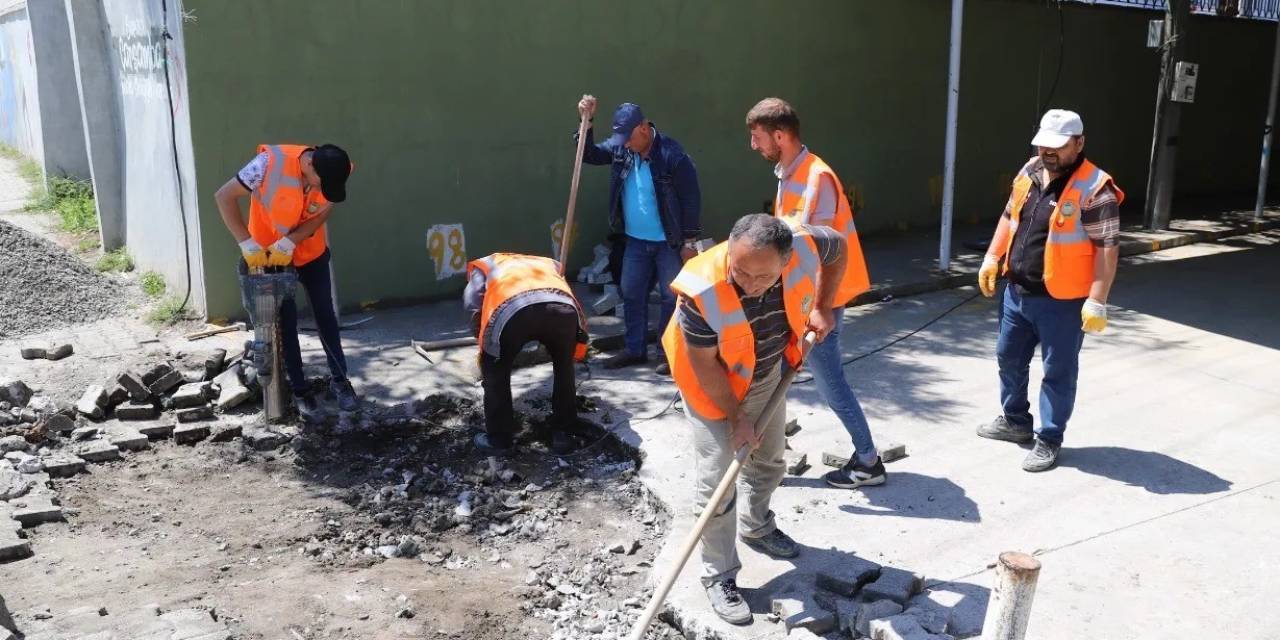 Çarşamba’da Pazar Yerleri Onarılıyor