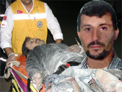 Polis merkezi önünde kendini yaktı